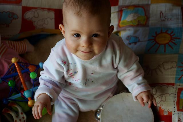 Cléo et son tambourin