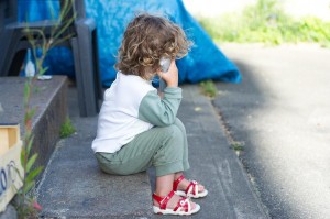 Au téléphone avec mamie Danielle